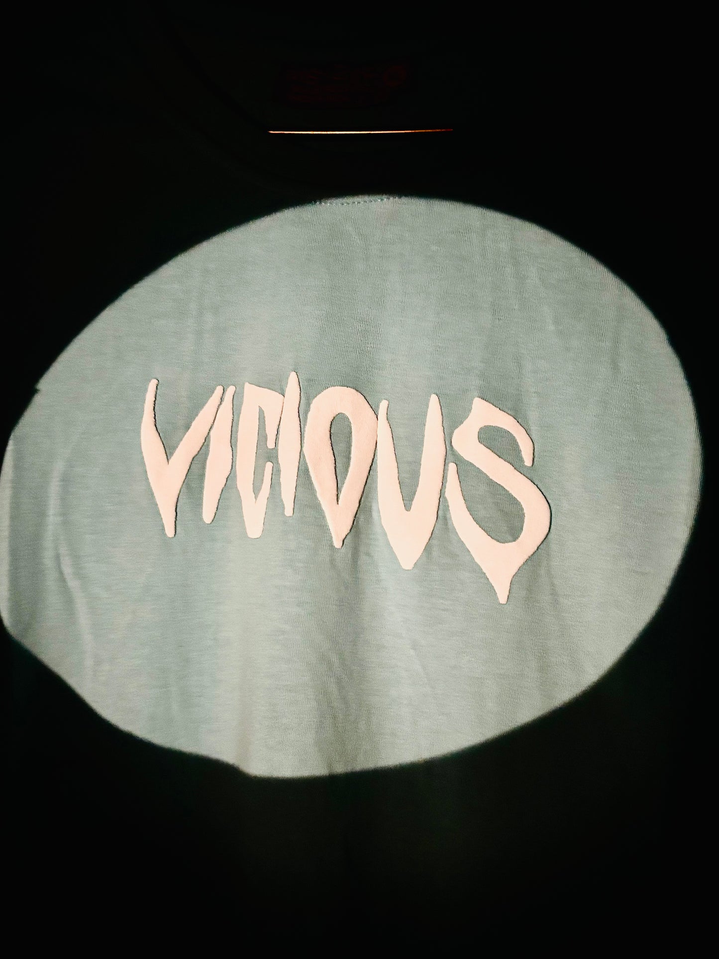 VICIOUS Bold Red Graphic T-Shirt – Unleash Your Ferocity 220GSM