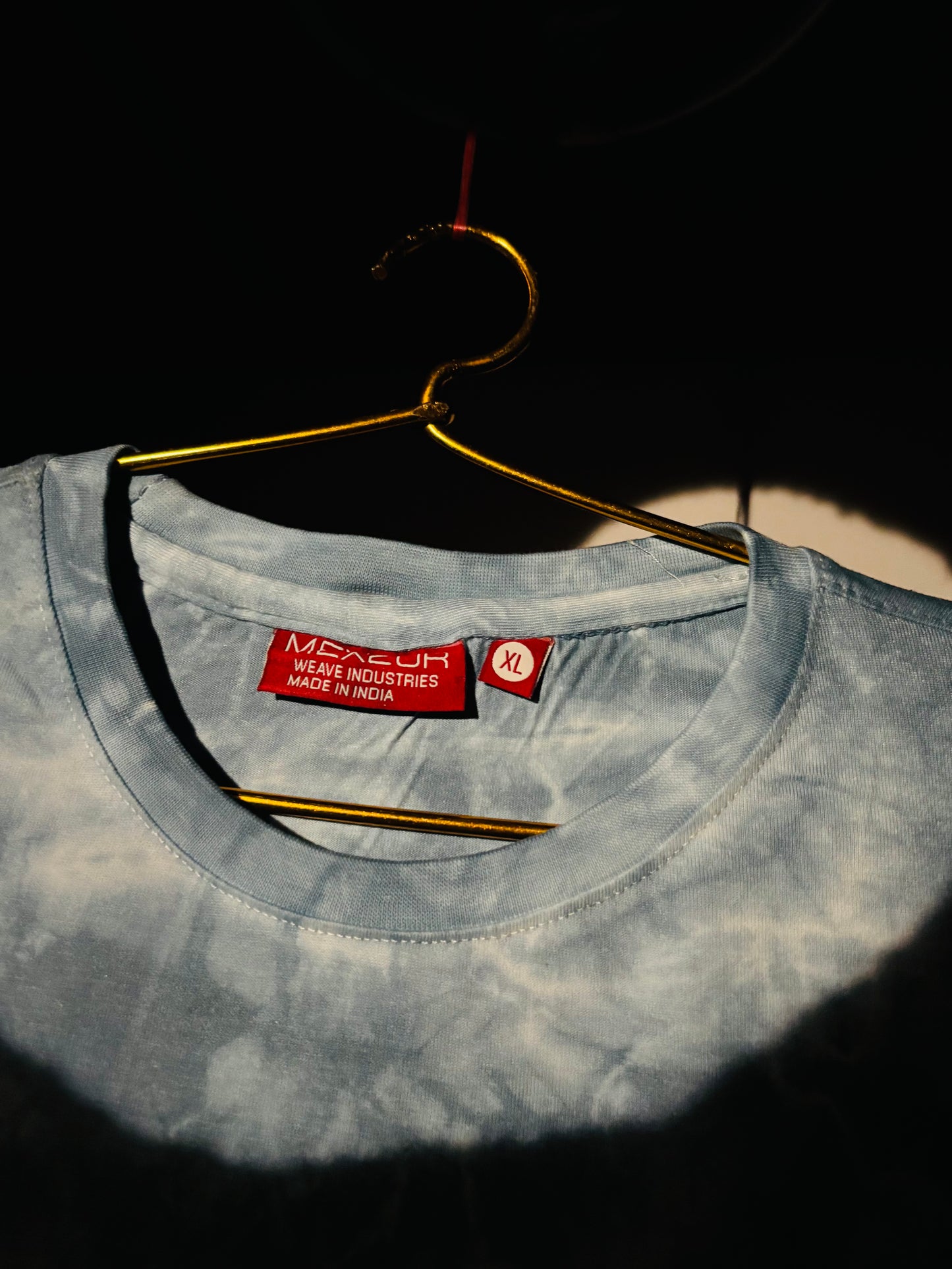 Stormwashed Tie-Dye T-Shirt – Cloud Sky Blue Edition 220GSM